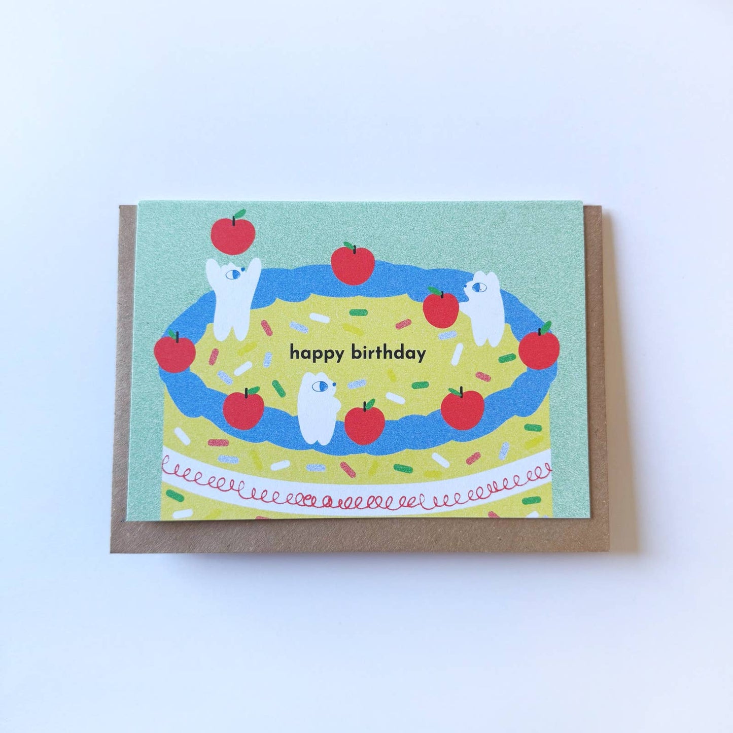 Finishing Touches A6 Birthday Card, Landscape