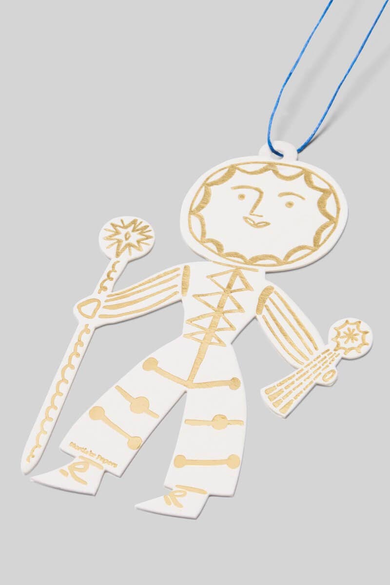 Sun Folk Ornament | Christmas Decoration | Holiday Ornament