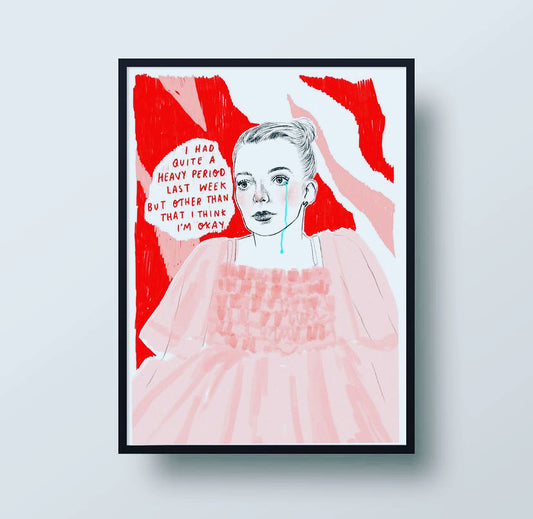 Killing Eve A4 Art Print