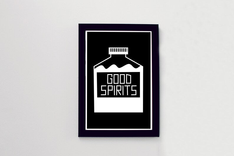 Good Spirits A4 Print
