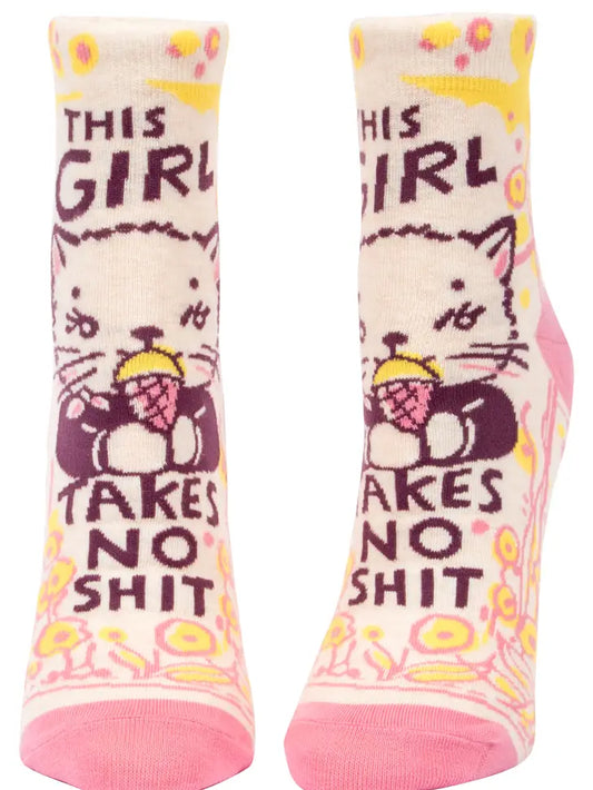 Girl Takes no Shit Socks