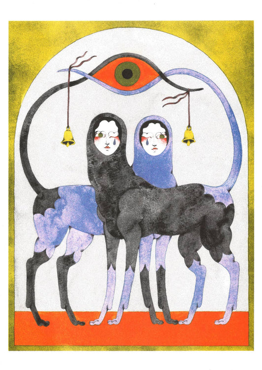 Lou Benesch The Game A3 Print