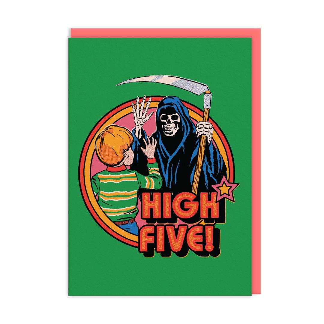 High Five Death Card