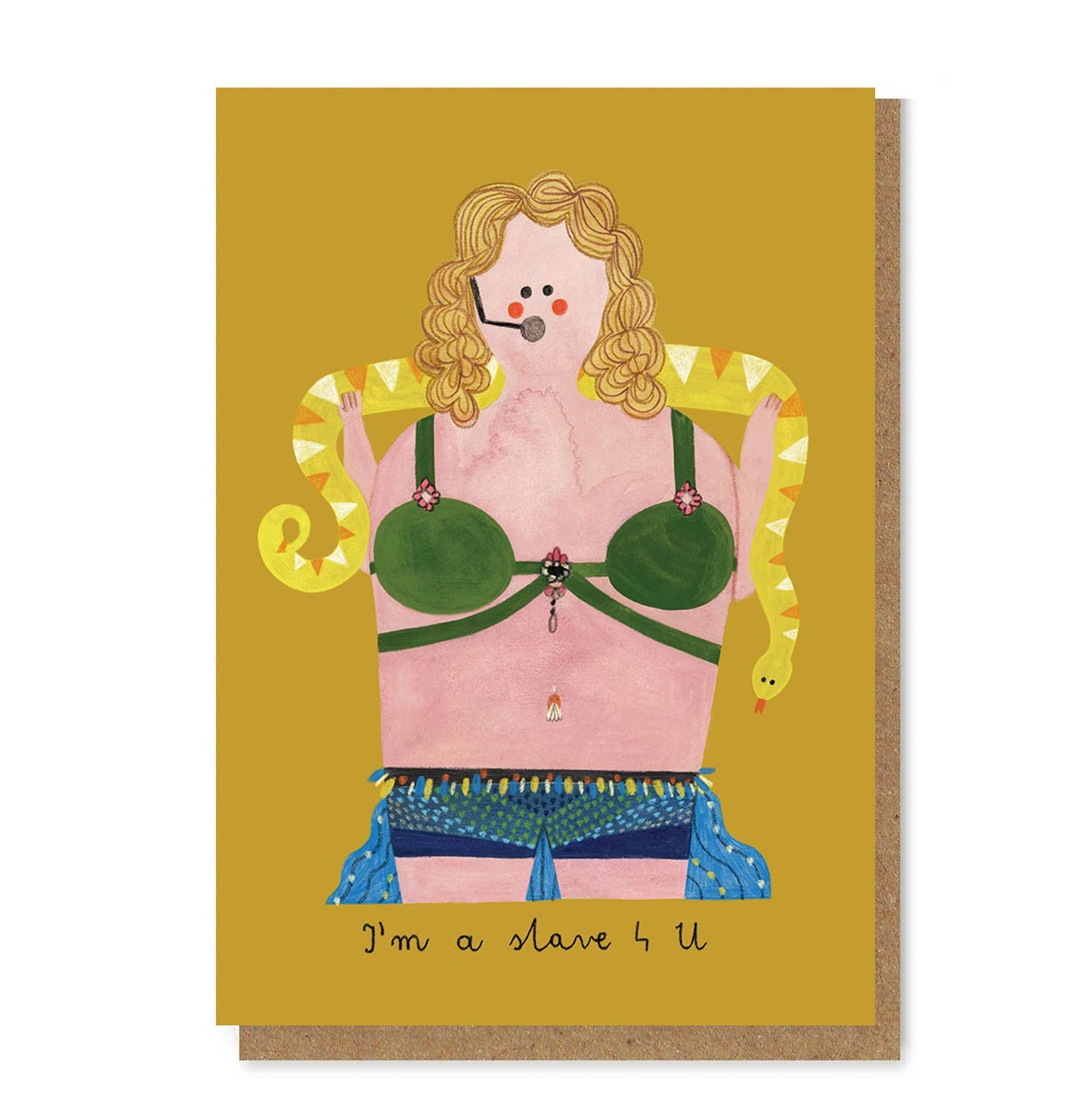 Britney Spears 'slave 4 you' Card