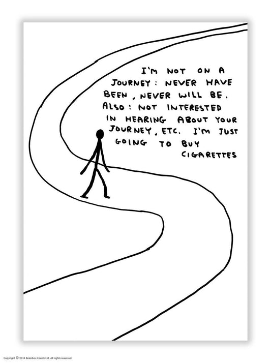 David Shrigley Postcard Buy Cigarettes