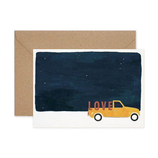 Love Truck Card