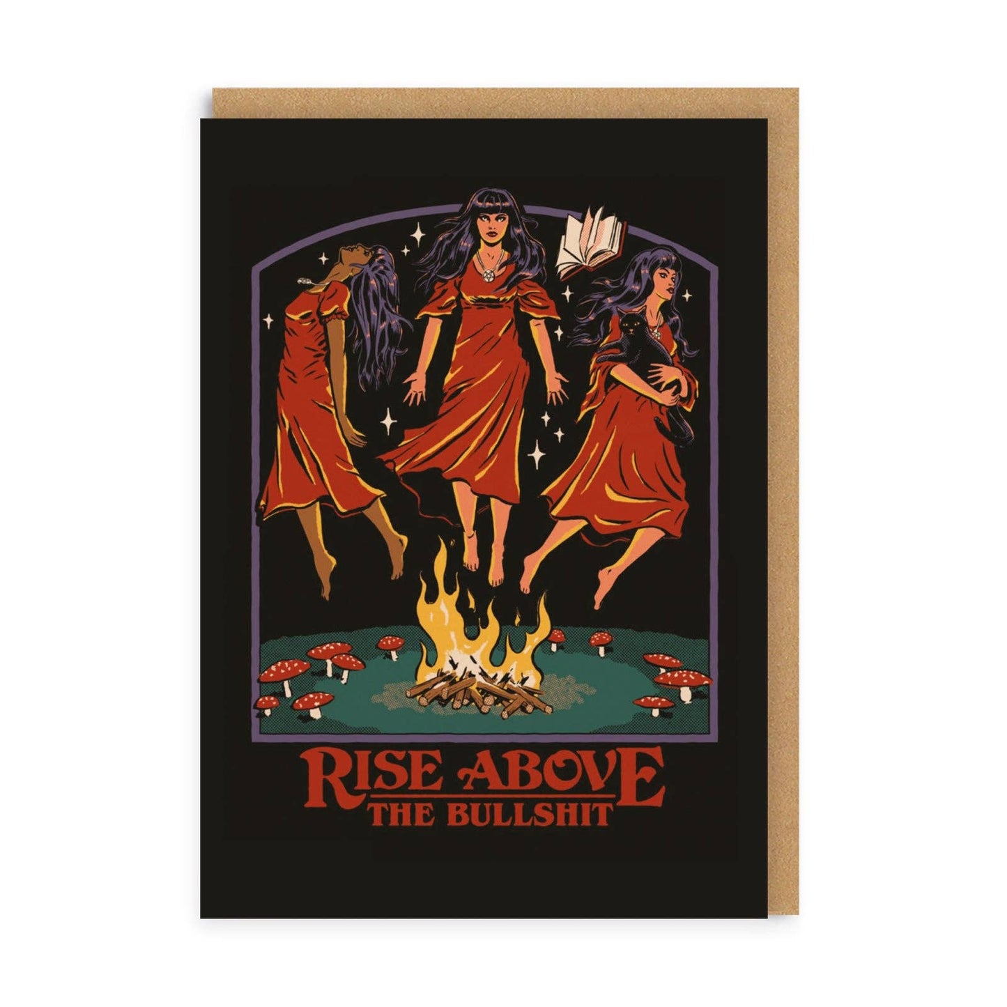 Rise Above Greeting Card