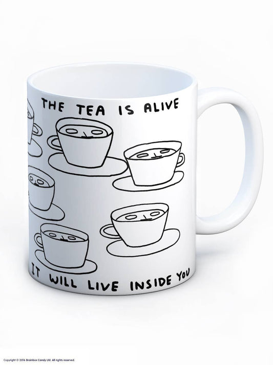 David Shrigley Mug Tea Is Alive