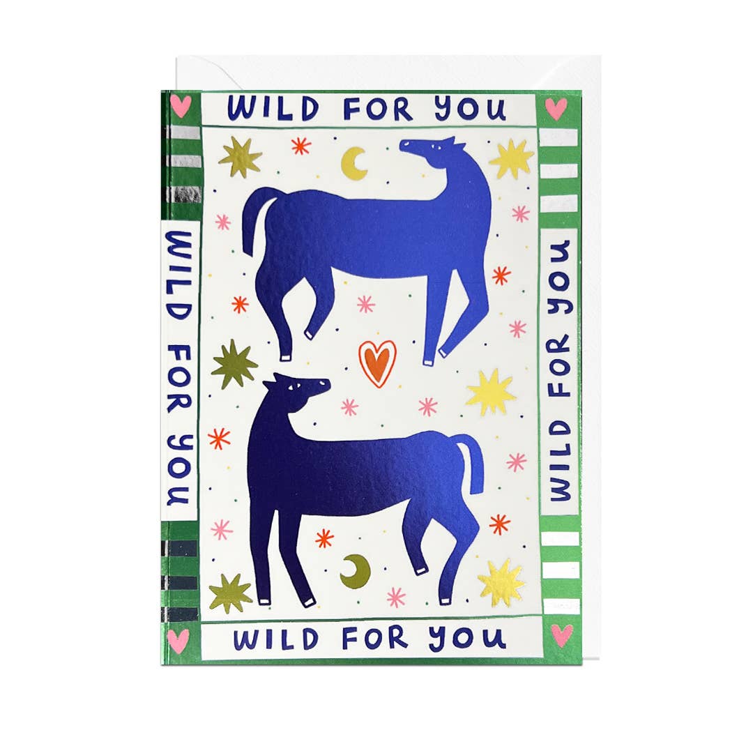 Wild For You Love Card