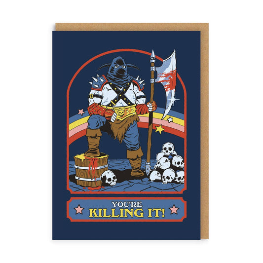 Killing It Greeting Card