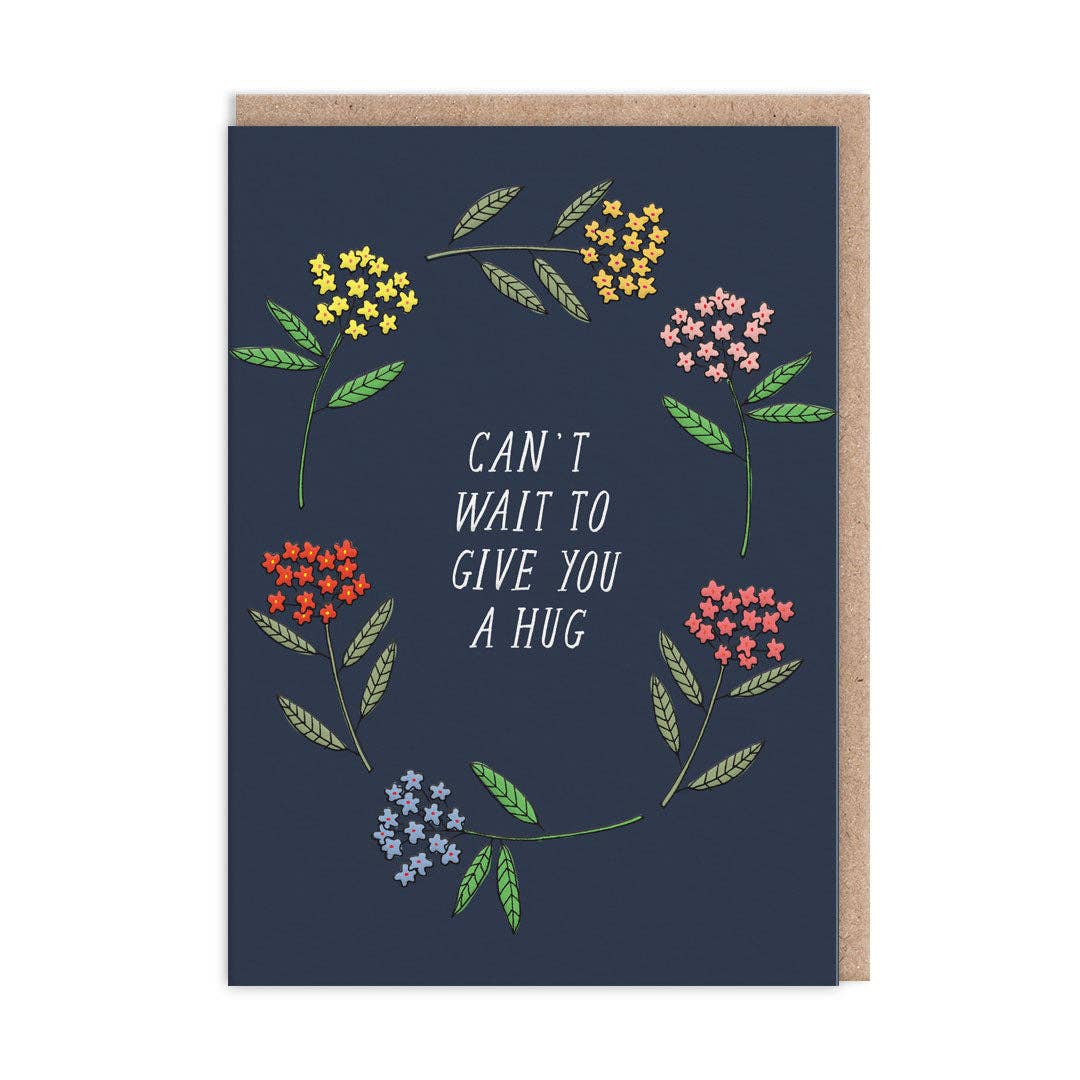 Can't Wait To Give You a Hug Sympathy Card
