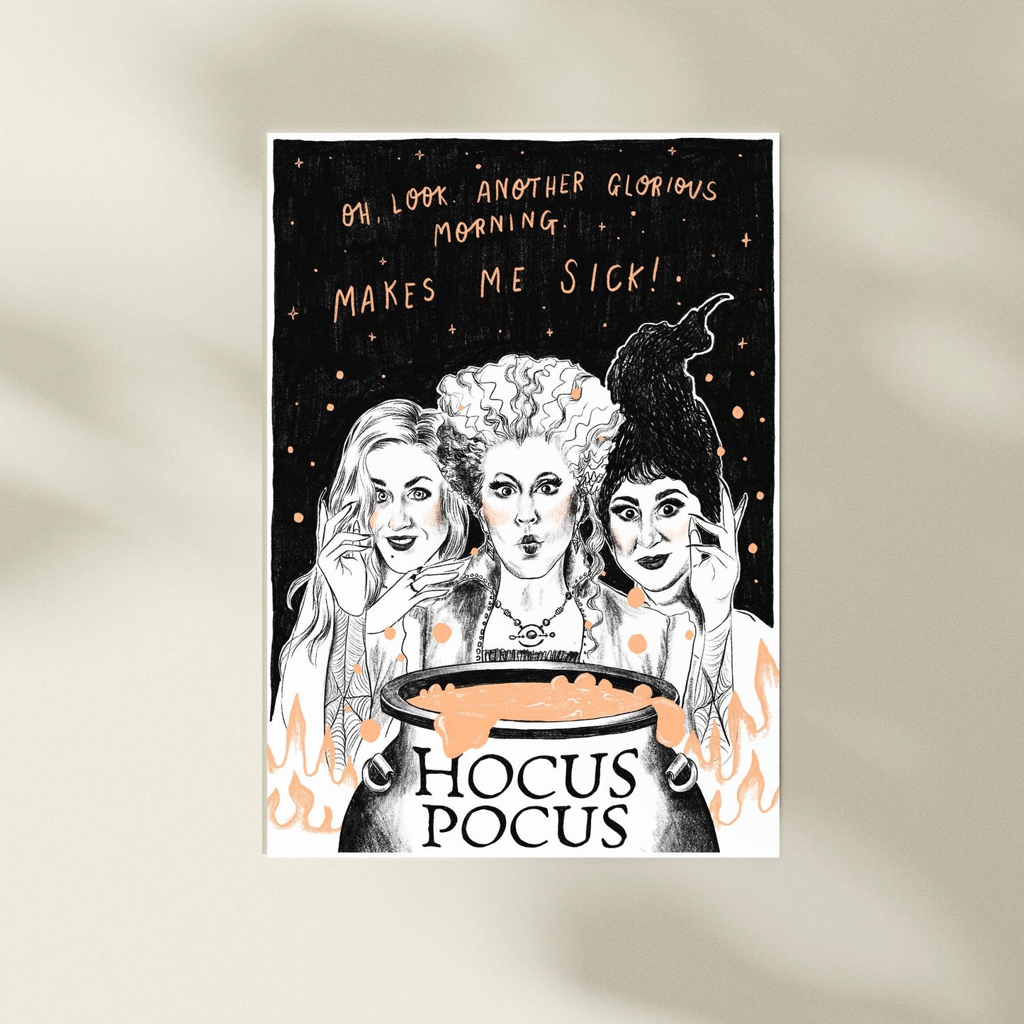 Hocus Pocus A4 Art Print