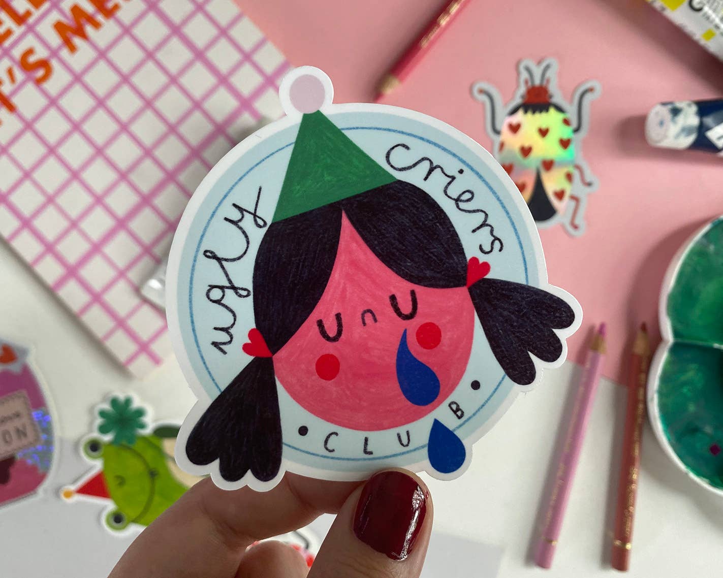 UGLY CRIERS sticker