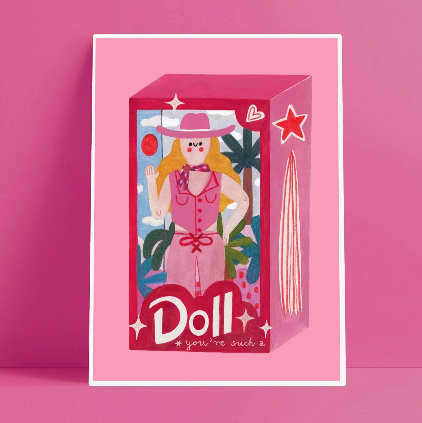 Barbie Doll A4 Print